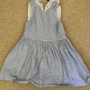 Ralph Lauren Seersucker Girls Dress
